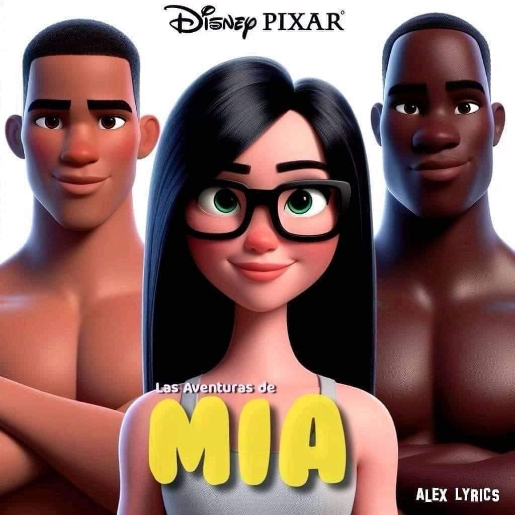 Stable diffusion posters de pixar - Mia kalifa